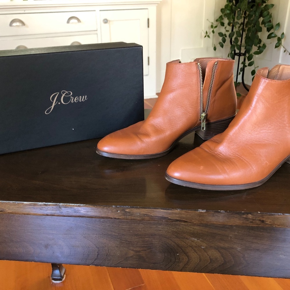 J Crew Ankle Booties